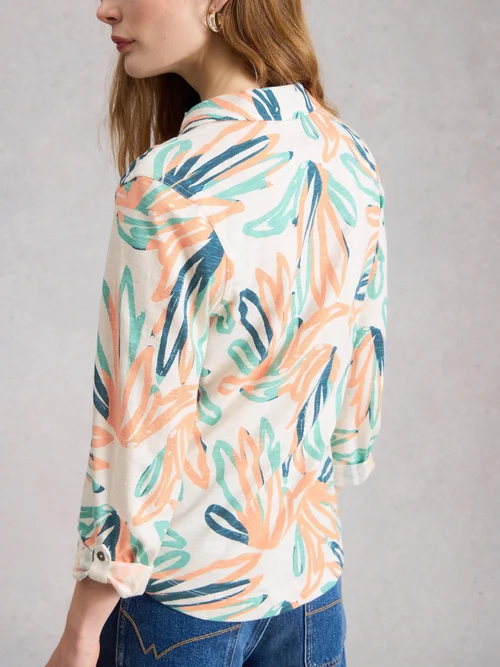 Jerseybluse Annie - Ivory Pr - 52 Bild 4