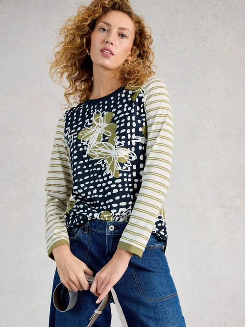 Langarmshirt Clara - Green Pr - 52 Bild 3