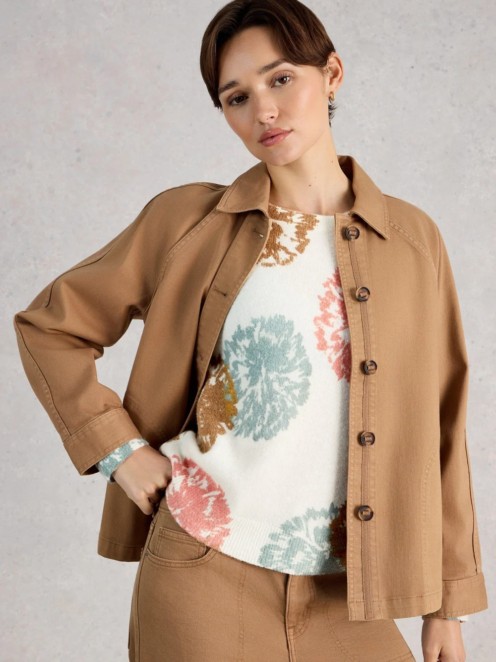 Print Pullover Jodie - Ivory Pr - 50 Bild 1