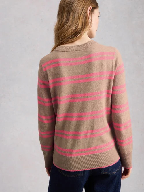 Gestreifter Pullover Katie - Nat Mlt - 48 Bild 4