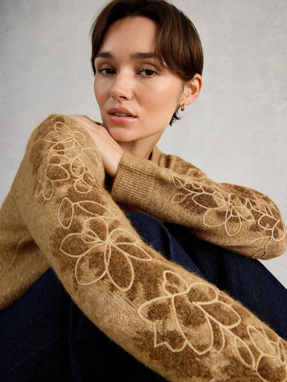 Bestickter Pullover Jodie - Mid Chart - 52 Bild 1