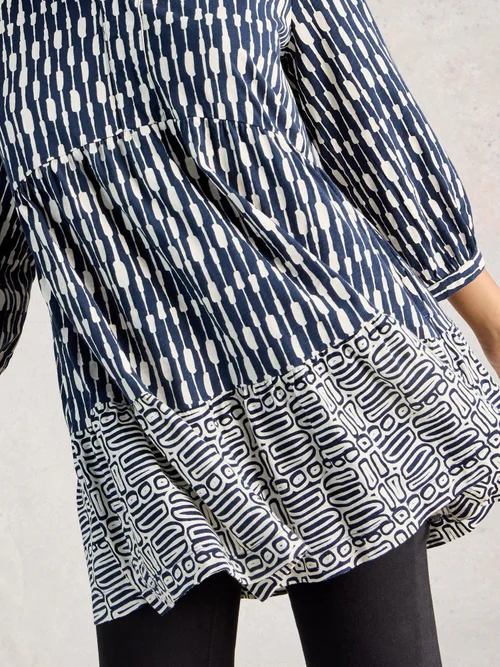 Tunika Marta - Navy Pr - 52/R Bild 3