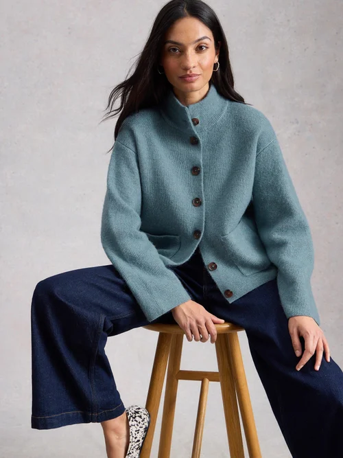 Strickjacke Margot - Mid Blue - 46 Bild 1