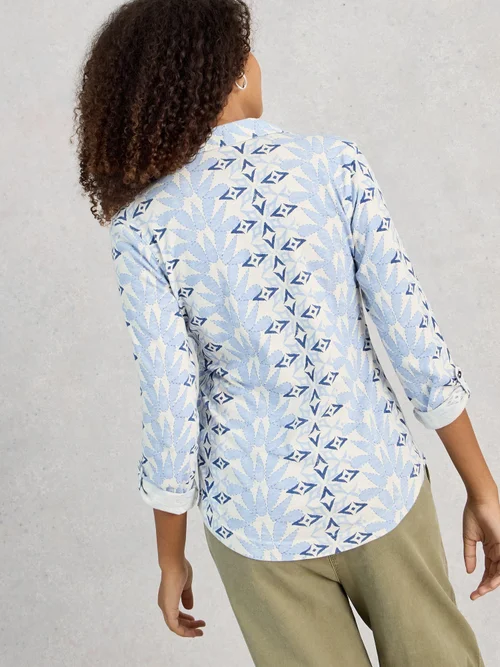 Jerseybluse Annie - Blue Mlt - 52 Bild 4