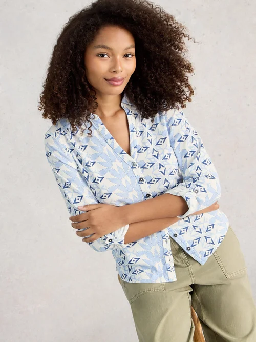 Jerseybluse Annie - Blue Mlt - 52 Bild 1