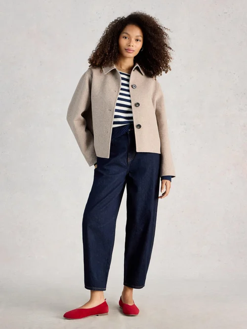 Jacke Aden aus Wollmischung - Nat Mlt - 52 Bild 2