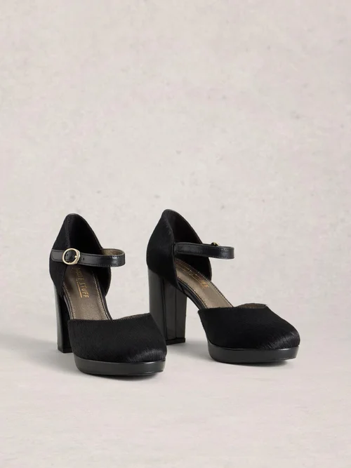 Plateau-Pumps Priscilla - Pure Blk - 41 Bild 2