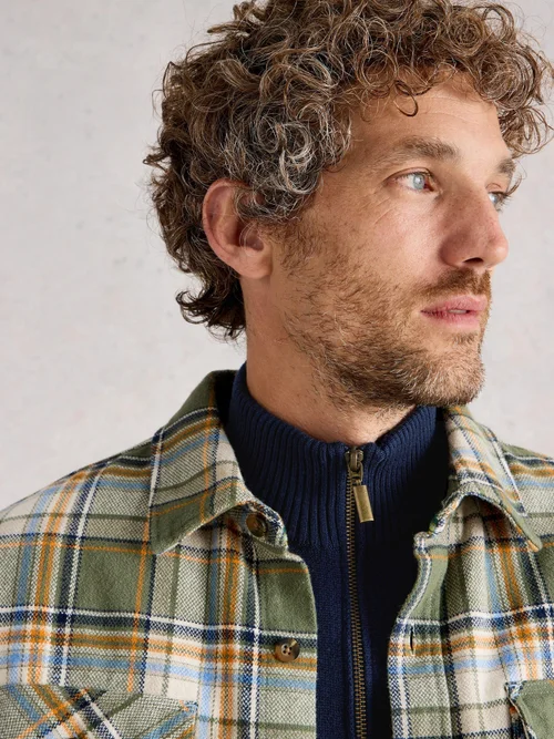 Merinopullover Newport mit Trichterkragen - Dark Navy - XXXL/R Bild 3