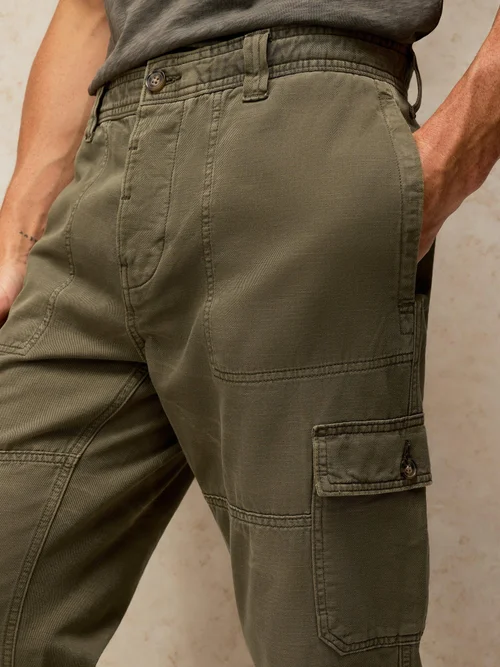 Cargohose Kemble - Khaki Grn - 38/R Bild 2