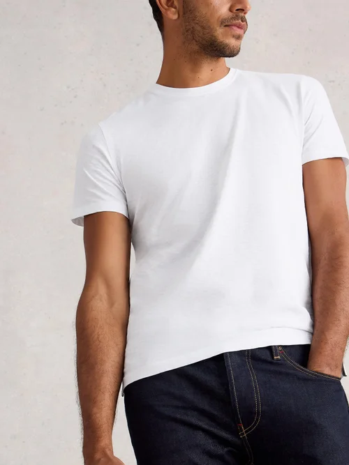 T-Shirt Abersoch - Bril White - XXXL/R Bild 3
