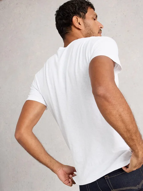 T-Shirt Abersoch - Bril White - XXXL/R Bild 4