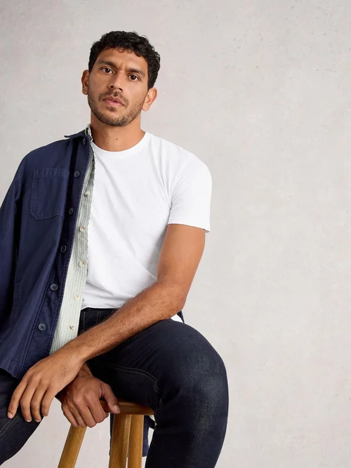 T-Shirt Abersoch - Bril White - XXXL/R Bild 1