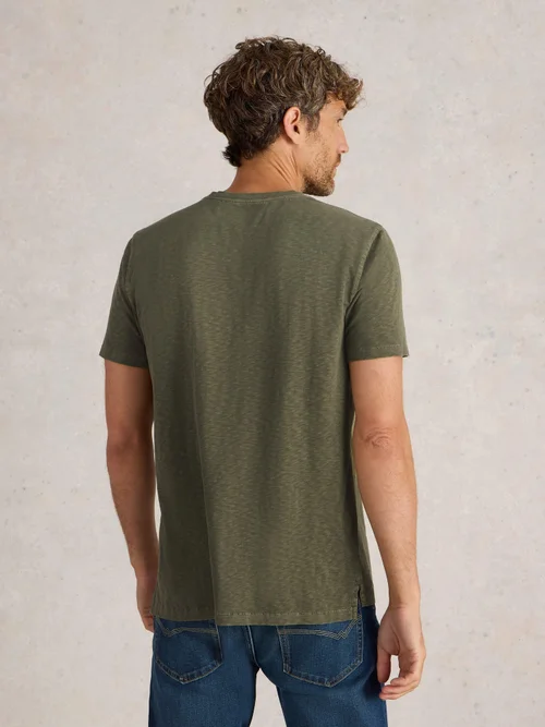 T-Shirt Abersoch - Khaki Grn - XXL/R Bild 4