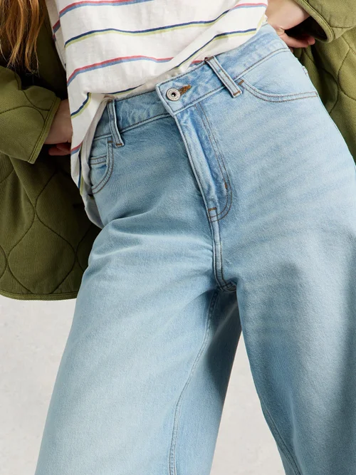 Ayla mit weitem Bein - Lgt Denim - 52/R Bild 3