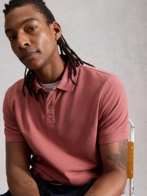 Polohemd Utility - Dus Pink - XXXL/R Bild 3