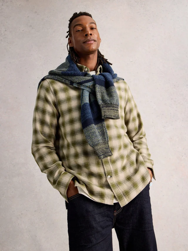 Zweifarbiges Karohemd Ludlow