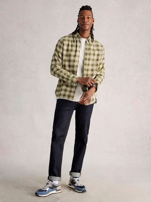 Zweifarbiges Karohemd Ludlow - Green Mlt - XXXL Bild 2