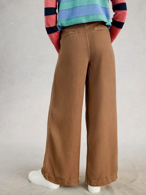 Hose Sasha mit weitem Bein - Mid Tan - 52/R Bild 4