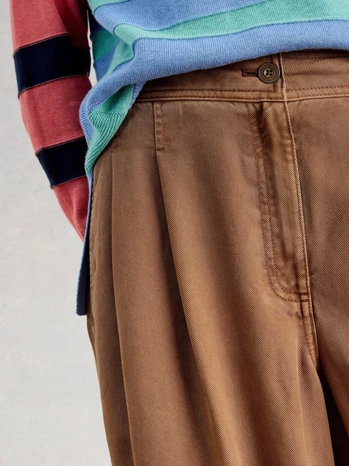 Hose Sasha mit weitem Bein - Mid Tan - 52/R Bild 3