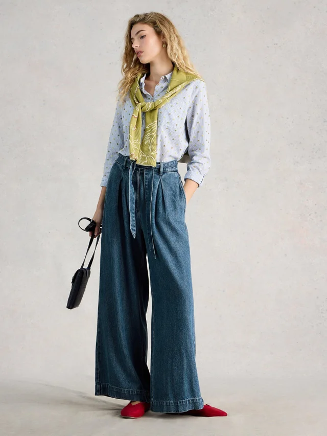Jeans Lyle mit weitem Bein