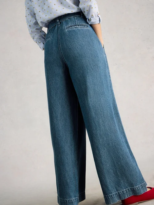 Jeans Lyle mit weitem Bein - Mid Denim - 52/R Bild 4