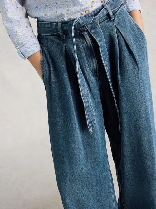 Jeans Lyle mit weitem Bein - Mid Denim - 52/R Bild 3