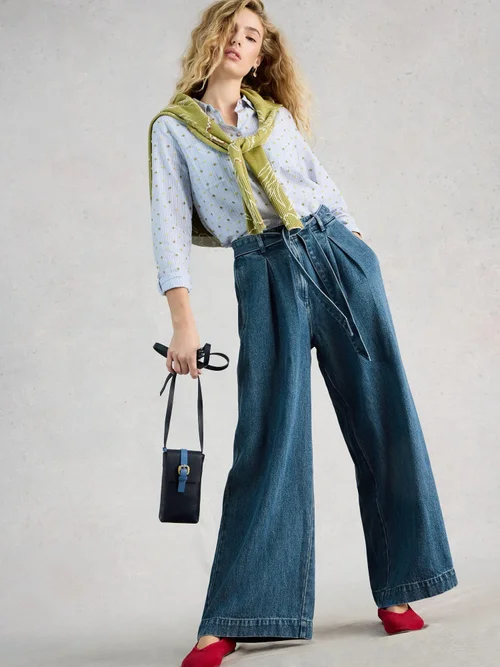 Jeans Lyle mit weitem Bein - Mid Denim - 52/R Bild 1