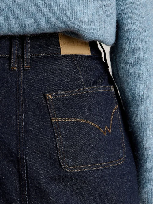 Jeansmidirock Tia - Dk Denim - 52/R Bild 3