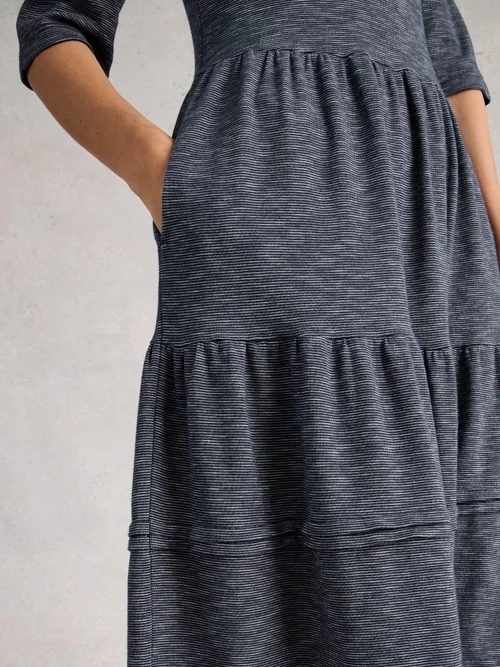 Jerseykleid Vera - Navy Multi - 52/R Bild 3