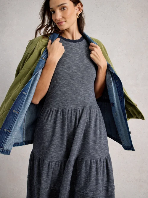 Jerseykleid Vera - Navy Multi - 52/R Bild 1