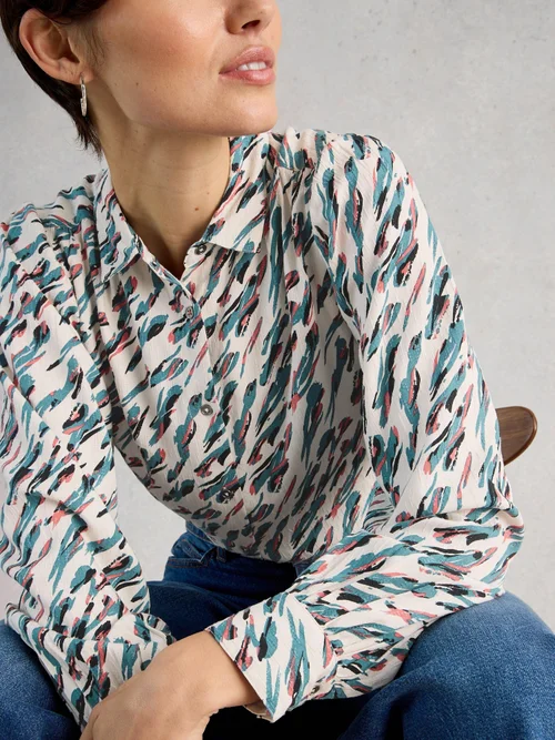 Bluse Sienna - Ivory Pr - 52 Bild 3