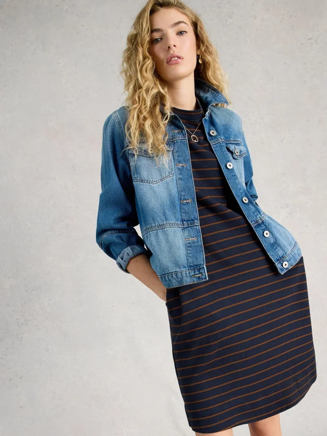 Gestreiftes Kleid Amy