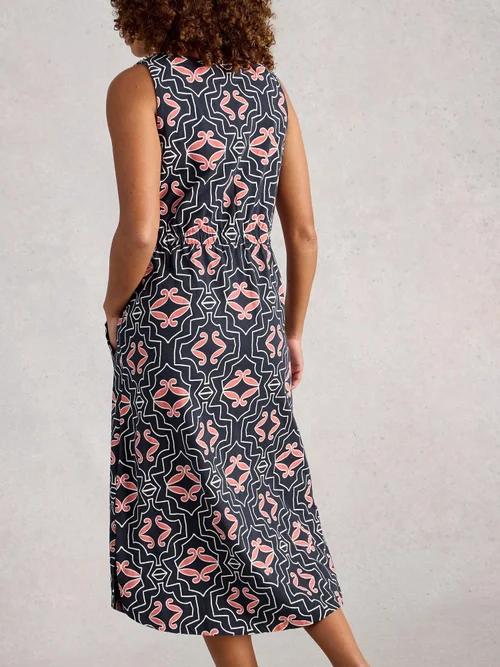 Jerseykleid Heidi - Navy Multi - XXXL Bild 4