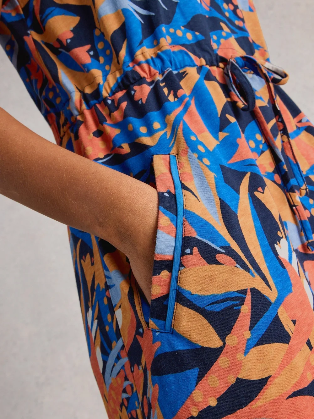 Jerseykleid Heidi - Navy Pr - XXXL Bild 1