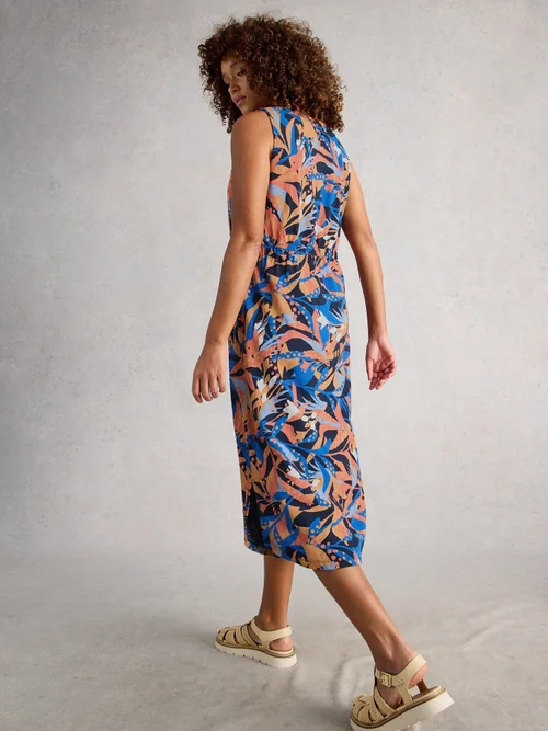 Jerseykleid Heidi - Navy Pr - XXL Bild 4