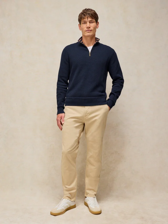 Pullover Attadale mit Trichterkragen