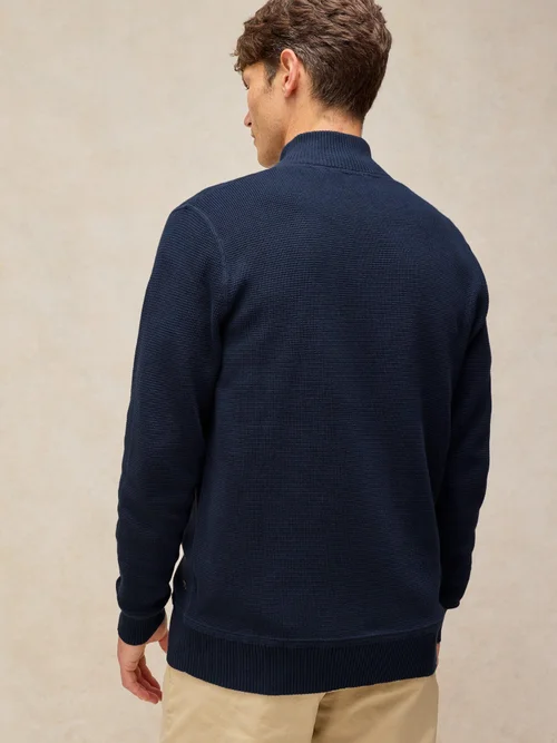 Pullover Attadale mit Trichterkragen - Dark Navy - XXXL/R Bild 4