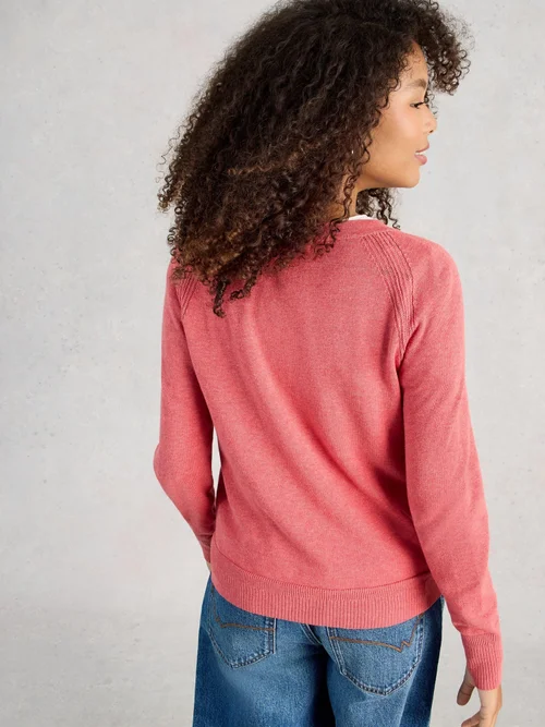 Strickjacke Lulu - Mid Pink - 50 Bild 4