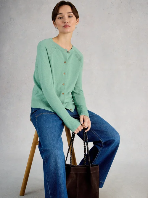 Strickjacke Lulu - Mid Teal - 52 Bild 1