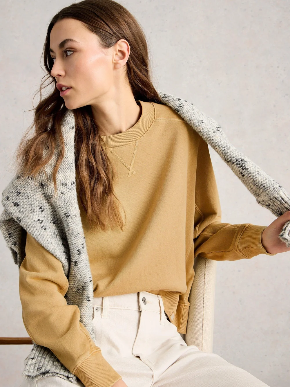 Sweatshirt Daydreamer - Khaki Grn - 52 Bild 1