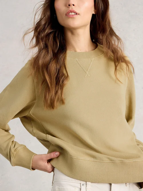 Sweatshirt Daydreamer - Khaki Grn - 52 Bild 3