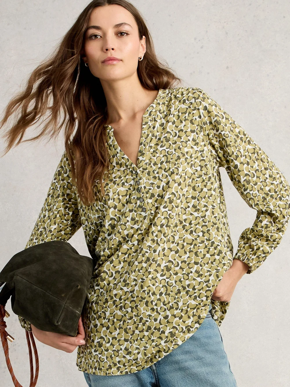 Tunika Phoebe - Green Pr - 52 Bild 1