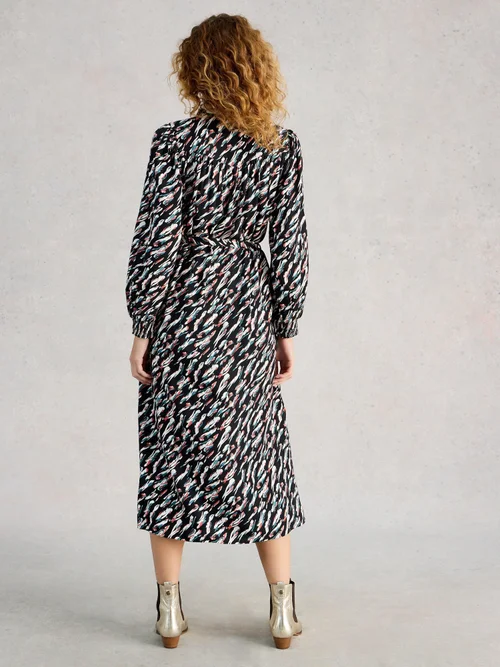 Hemdblusenkleid Covy - Blk Mlt - 52/R Bild 4