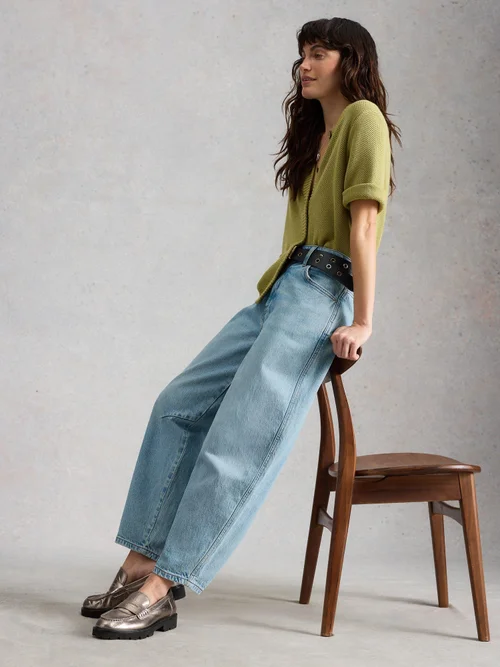 Jeans Aubrey Barrel-Fit - Lgt Denim - 52/R Bild 3