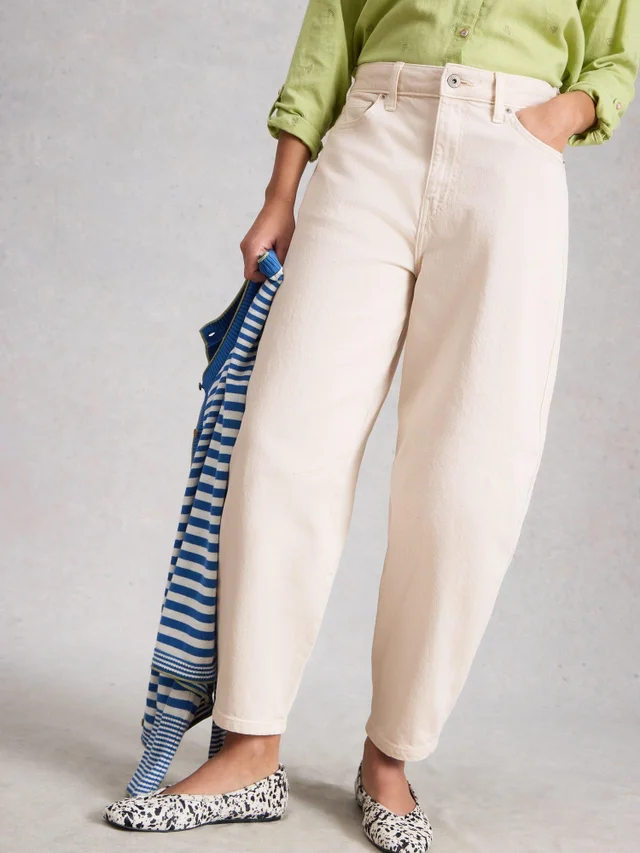 Jeans Aubrey Barrel-Fit