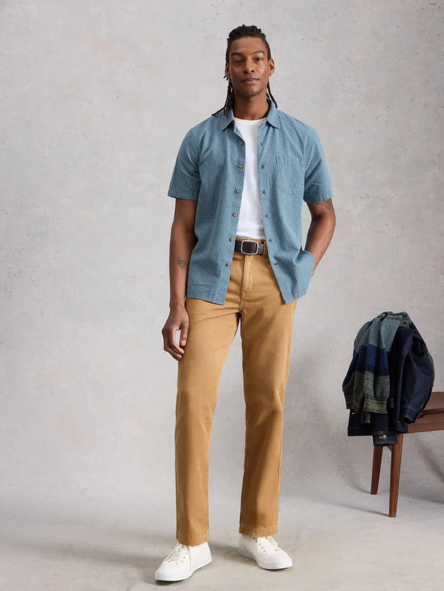 Kurzarmhemd mit Print