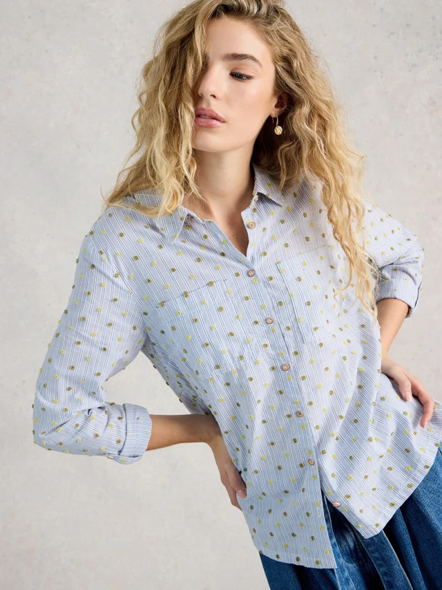 Bluse Sophie aus Bio-Baumwolle