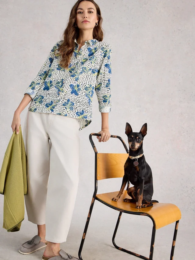 Bluse Sophie aus Bio-Baumwolle