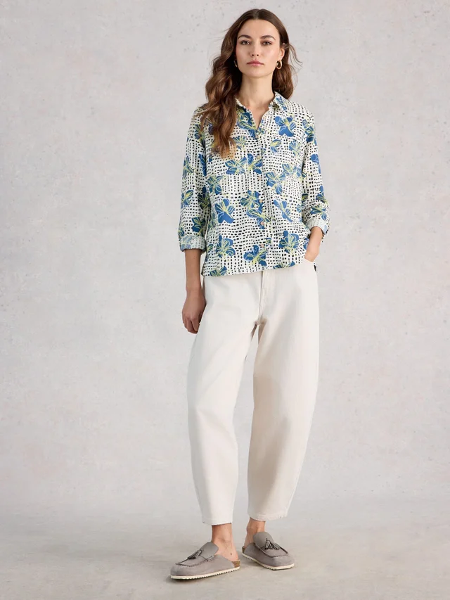 Bluse Sophie aus Bio-Baumwolle