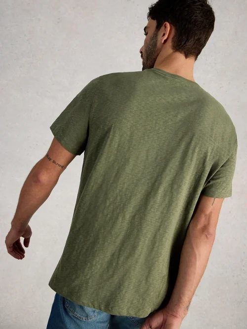 Grafik-T-Shirt Abersoch - Green Pr - S/R Bild 4